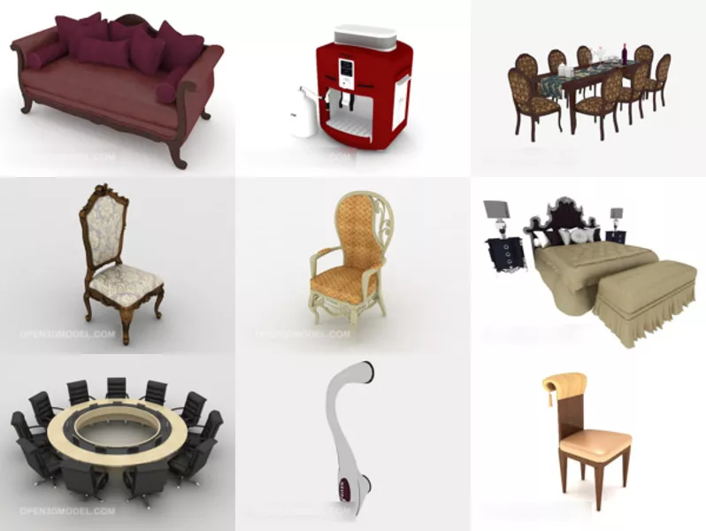 Top 12 High End 3D Models Newest 2022