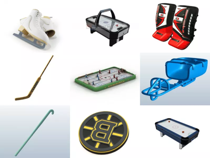 Top 12 Hockey 3D Models Most Recent 2022