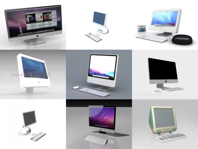 Top 12 Imac 3D Models Latest 2022