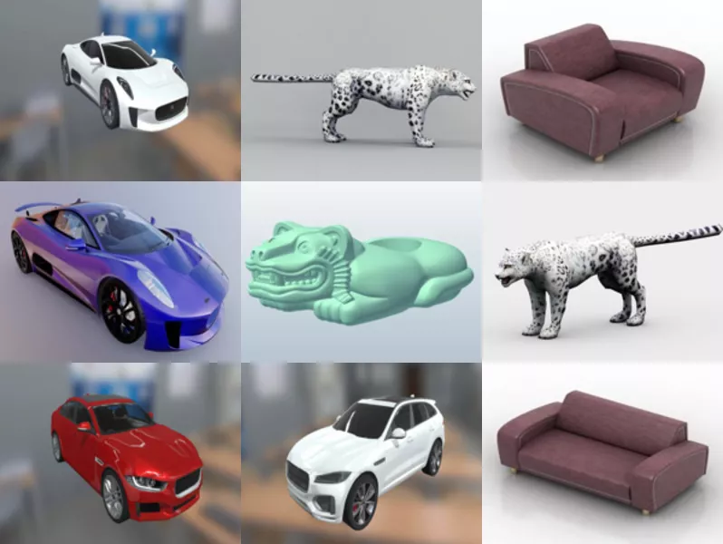 Top 12 Jaguar 3D Models Resources Most Recent 2022