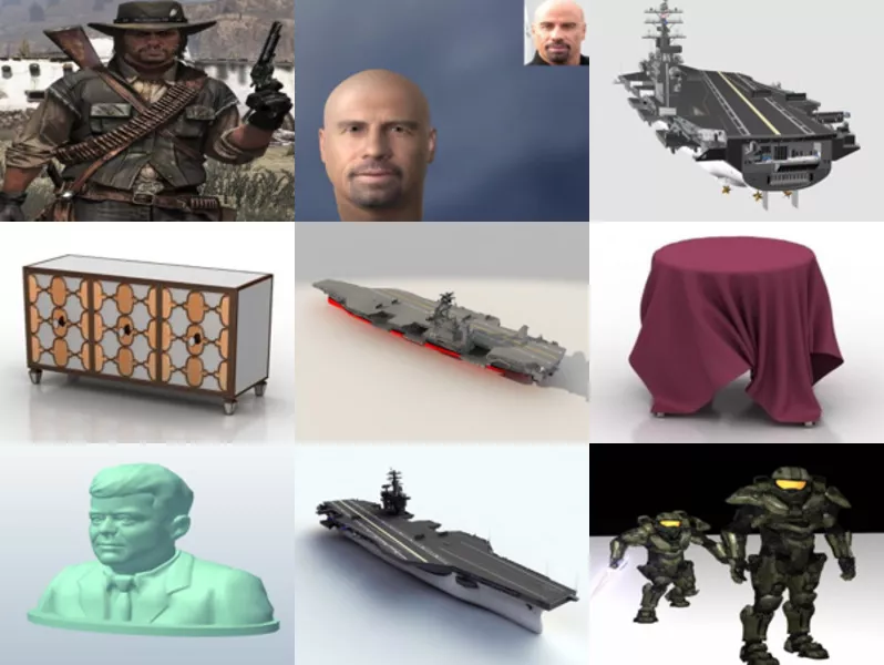 Top 12 John 3D Models Resources Newest 2022