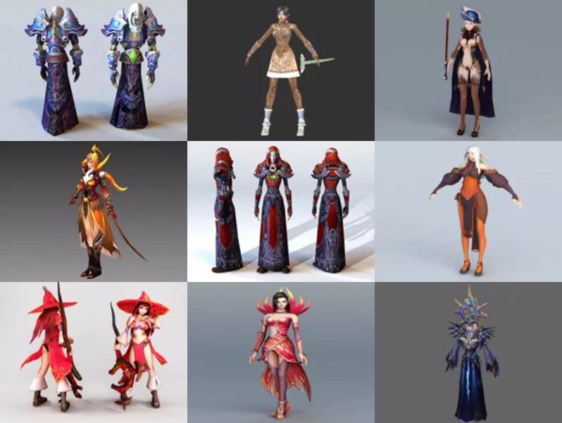 Top 12 Magician 3D Models Most Recent 2022