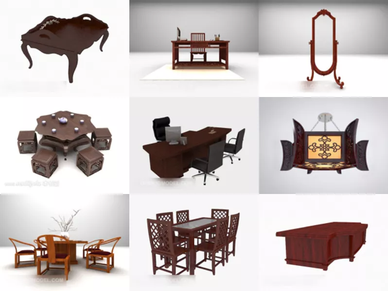 Top 12 Mahogany 3D Models Stuff Newest 2022