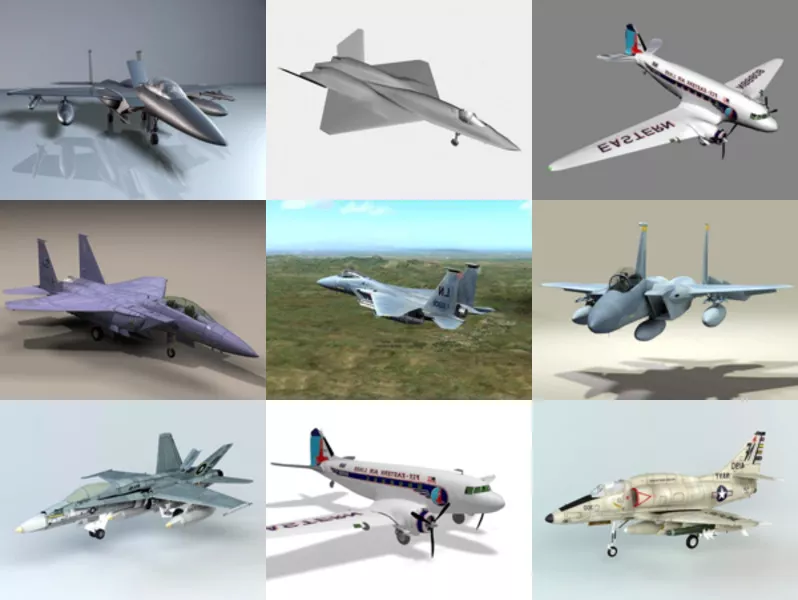 Top 12 Mcdonnell 3D Models for Rendering Newest 2022