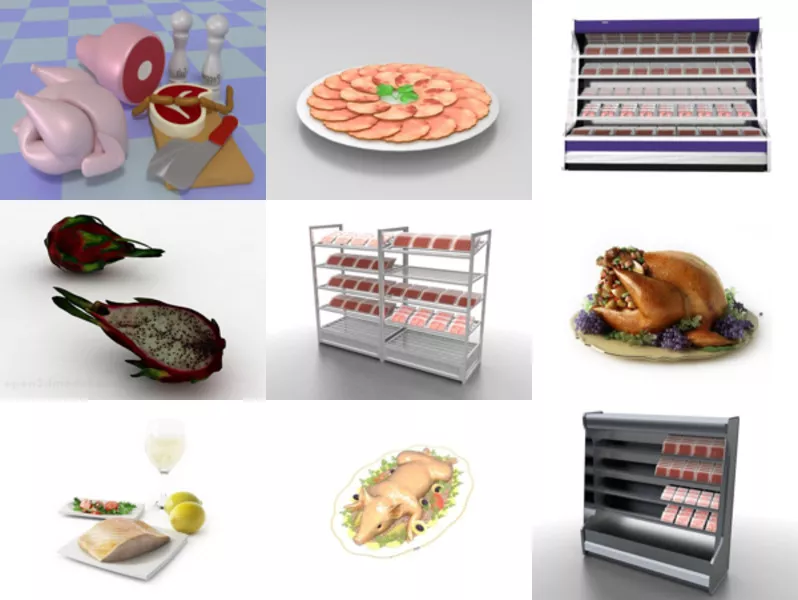 Top 12 Meat 3D Models Stuff Latest 2022