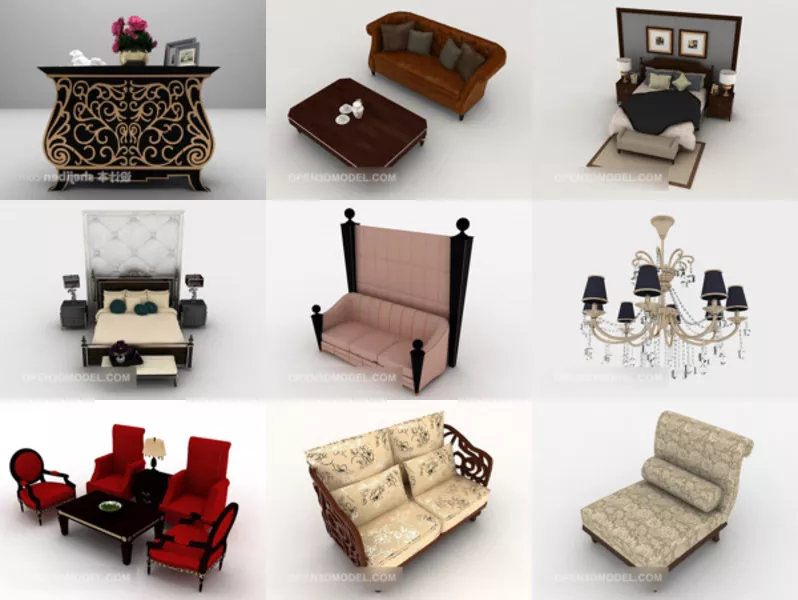 Top 12 Neo Classical 3D Models for Design Most Recent 2022