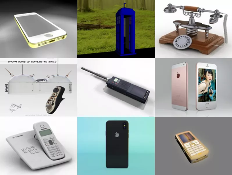 Top 12 Free 3D Phone Models Most Recent 2022