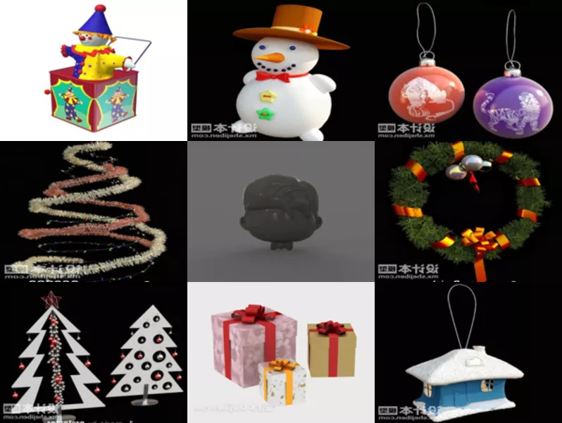 Top 12 Present 3D Models for Rendering Newest 2022