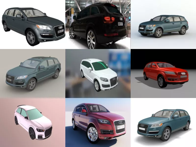 Top 12 Q7 3D Models Stuff Most Recent 2022