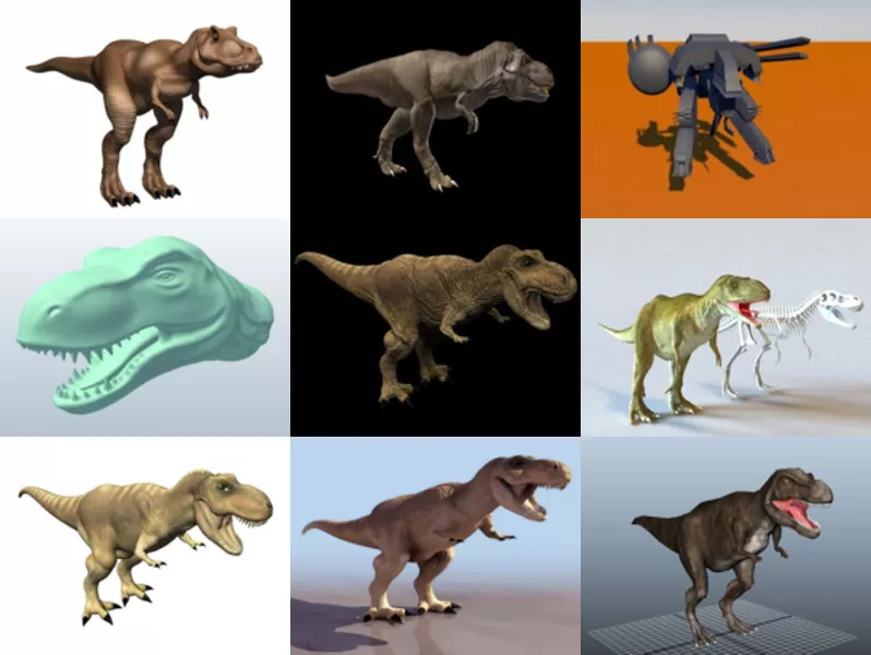 Top 12 Rex 3D Models for Free Most Recent 2022