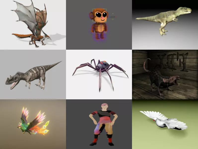 Top 12 Free 3D Rigged Models Resources Latest 2022