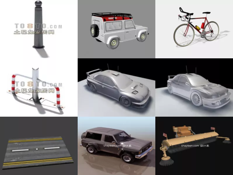Top 12 Free 3D Road Models Stuff Latest 2022
