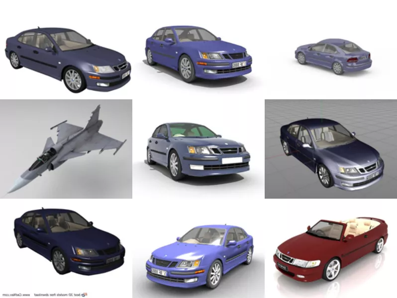 Top 12 Saab 3D Models for Rendering Newest 2022
