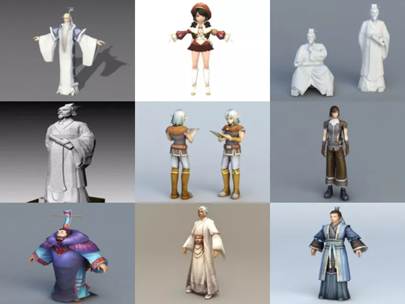 Top 12 Scholar 3D Models for Rendering Most Recent 2022
