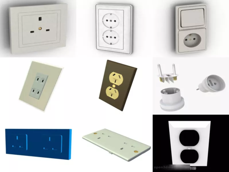 Top 12 Socket 3D Models for Rendering Most Recent 2022