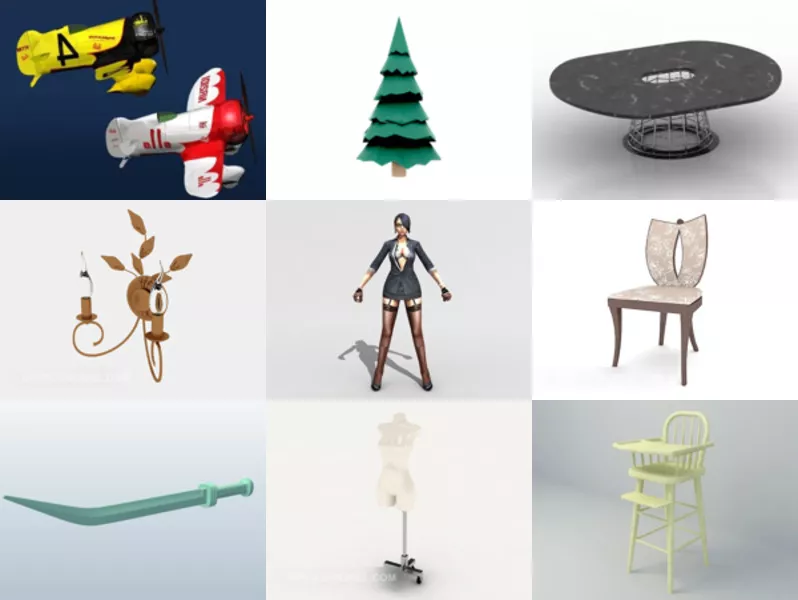 Top 12 Special 3D Models for Design Latest 2022