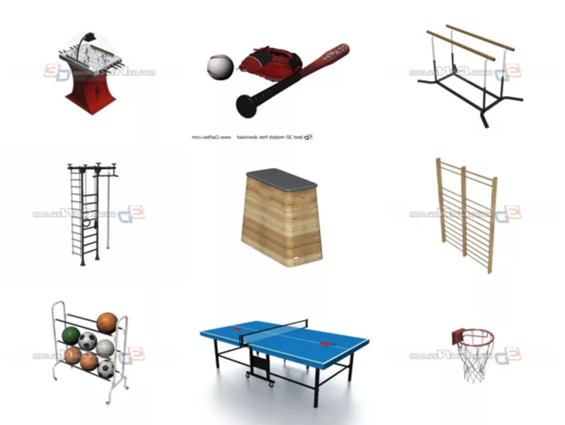 Top 12 Sports Entertainment 3D Models Latest 2022