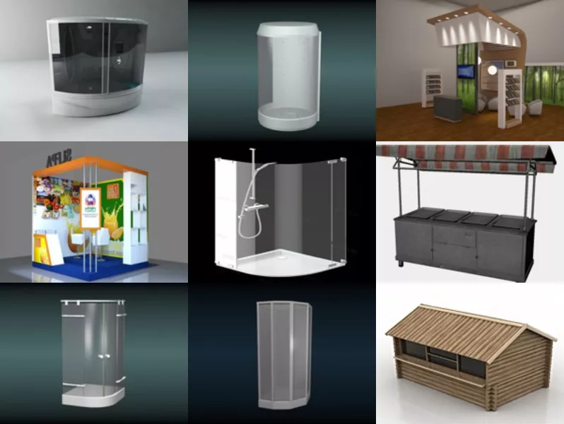 Top 12 Stall 3D Models Resources Latest 2022