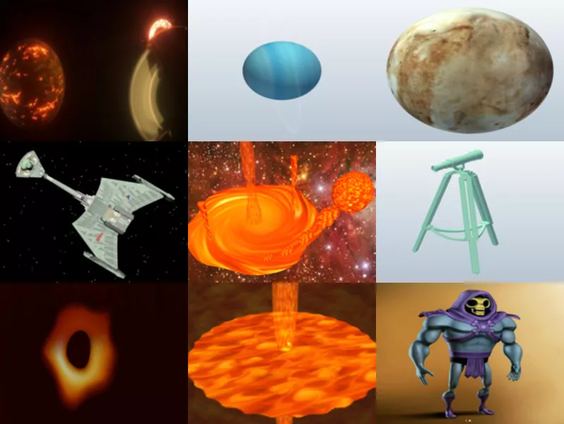 Top 12 Universe 3D Models Latest 2022