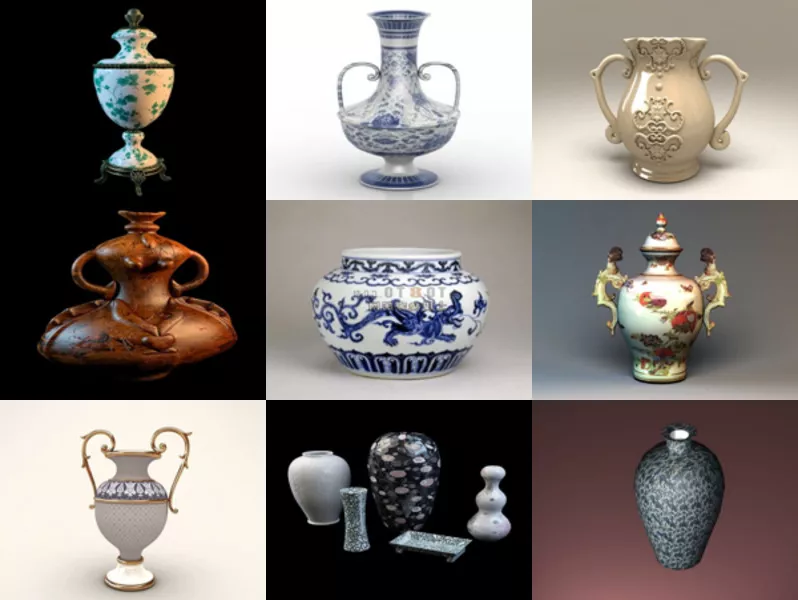 Top 12 Vintage Vase 3D Models Stuff Most Recent 2022