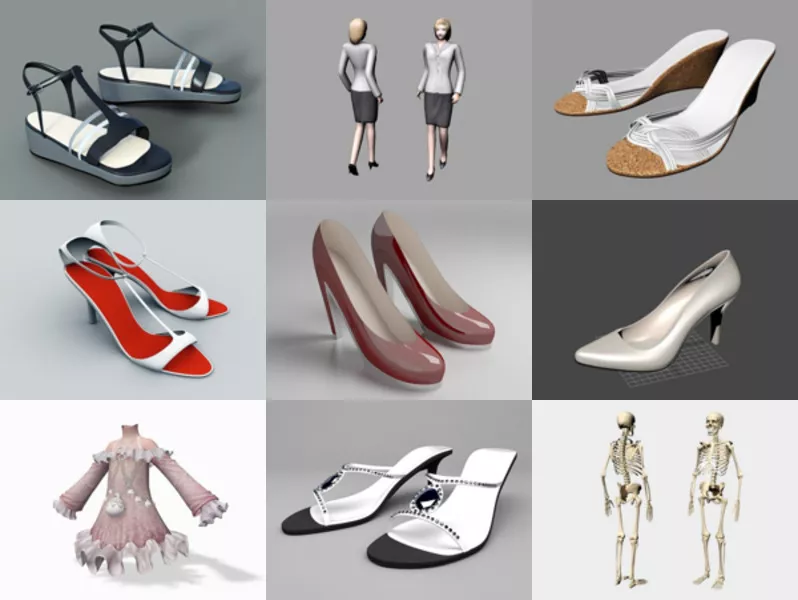 Top 12 Free 3D Women Models for Design Latest 2022