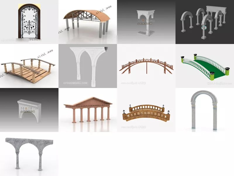 Top 13 Arch 3D Models Latest 2022