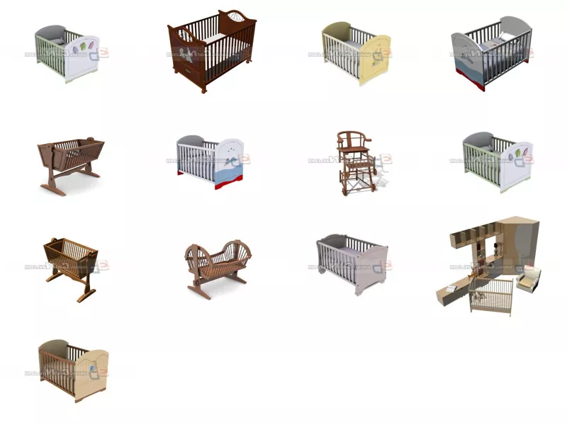 Top 13 Baby Furniture 3D Models Most Recent 2022