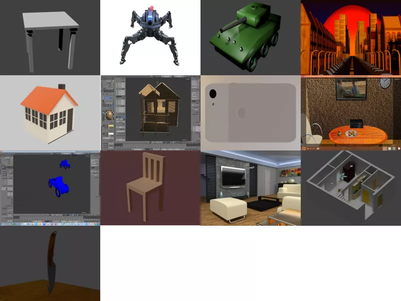 Top 13 Blender Simple 3D Models Newest 2022