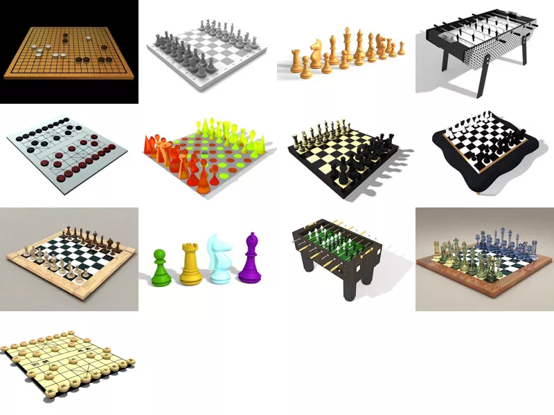 Top 13 Board Game 3D Models Resources Newest 2022