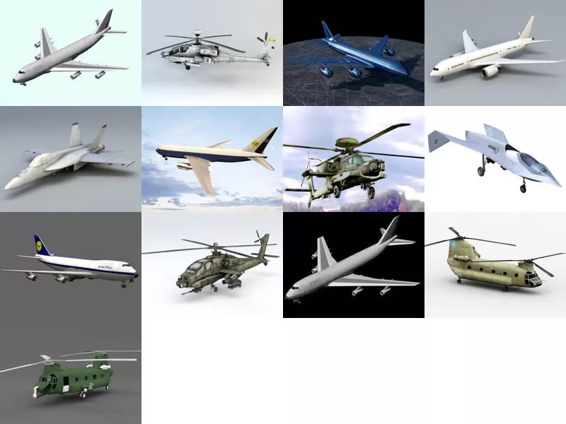 Top 13 Boeing Aircraft 3D Models Stuff Newest 2022