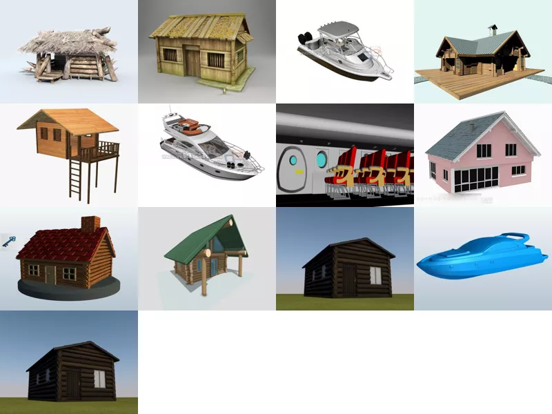 Top 13 Cabin 3D Models Most Recent 2022