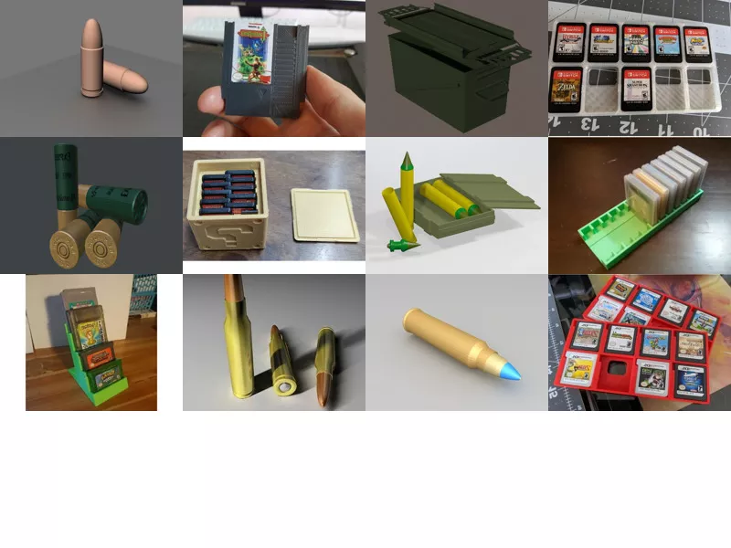 Top 13 Cartridge 3D Models Stuff Most Recent 2022