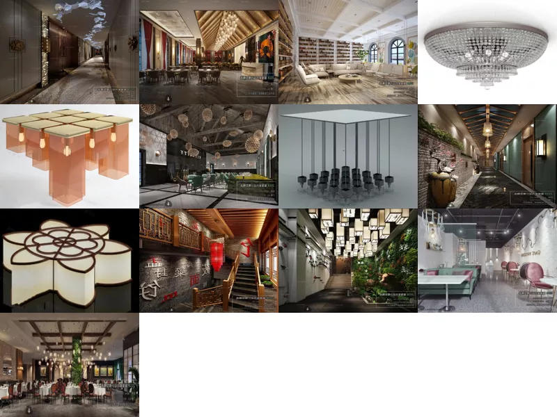 Top 13 Ceiling Lamps 3D Models Resources Newest 2022