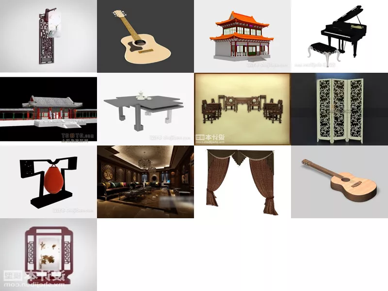 Top 13 Free 3D Classical Models for Design Most Recent 2022