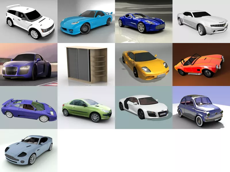 Top 13 Free 3D Coupe Models for Design Latest 2022