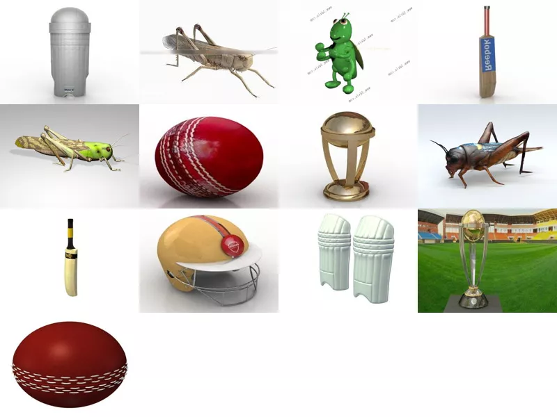 Top 13 Cricket 3D Models Most Recent 2022