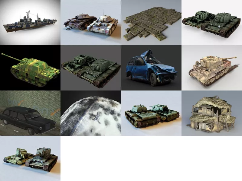 Top 13 Destroyed 3D Models Most Recent 2022