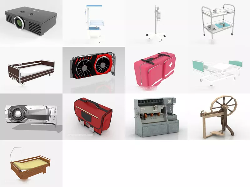 Top 13 Devices 3D Models Most Recent 2022