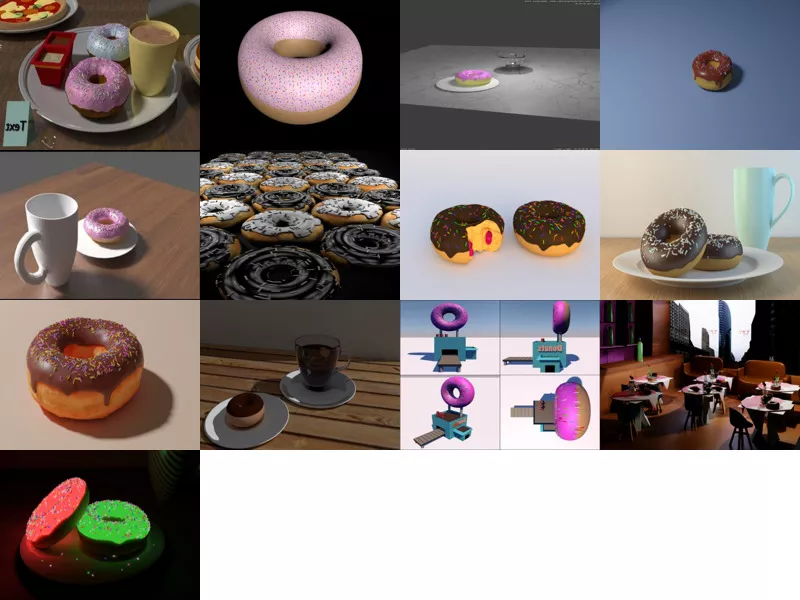 Top 13 Donut 3D Models Stuff Newest 2022