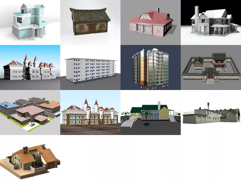 Top 13 Dwelling House 3D Models for Free Latest 2022