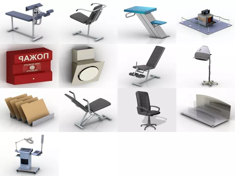 Top 13 Free 3D Equipment Models for Design Most Recent 2022