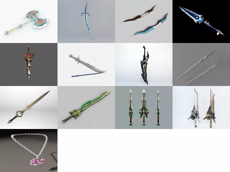 Top 13 Fantasy Objects 3D Models Latest 2022