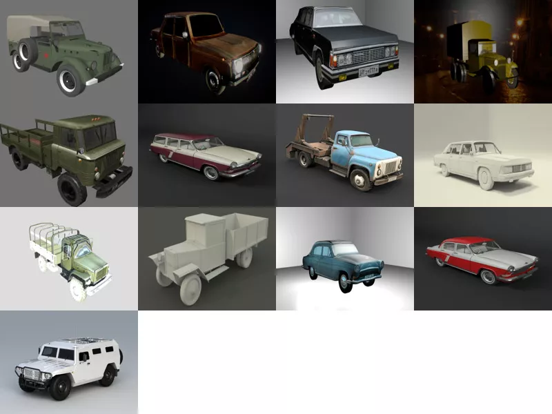 Top 13 Gaz 3D Models for Design Latest 2022