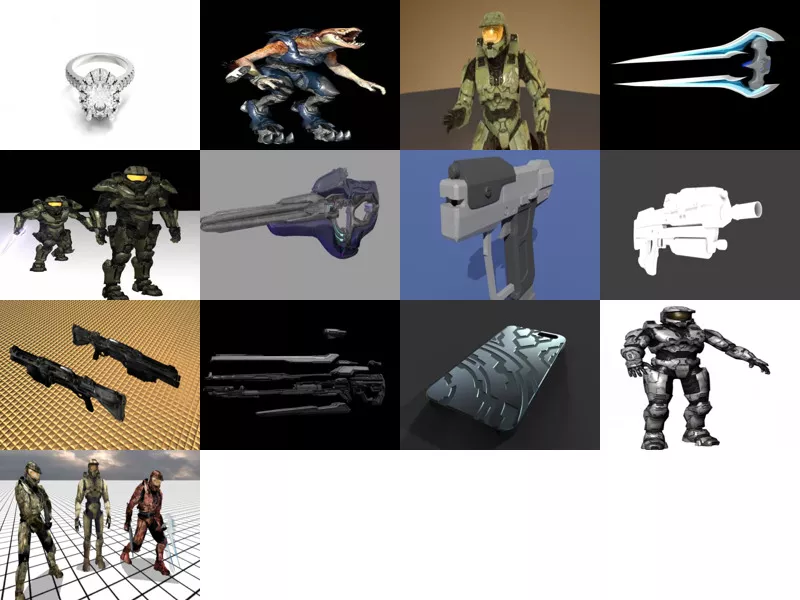 Top 13 Halo 3D Models for Rendering Most Recent 2022