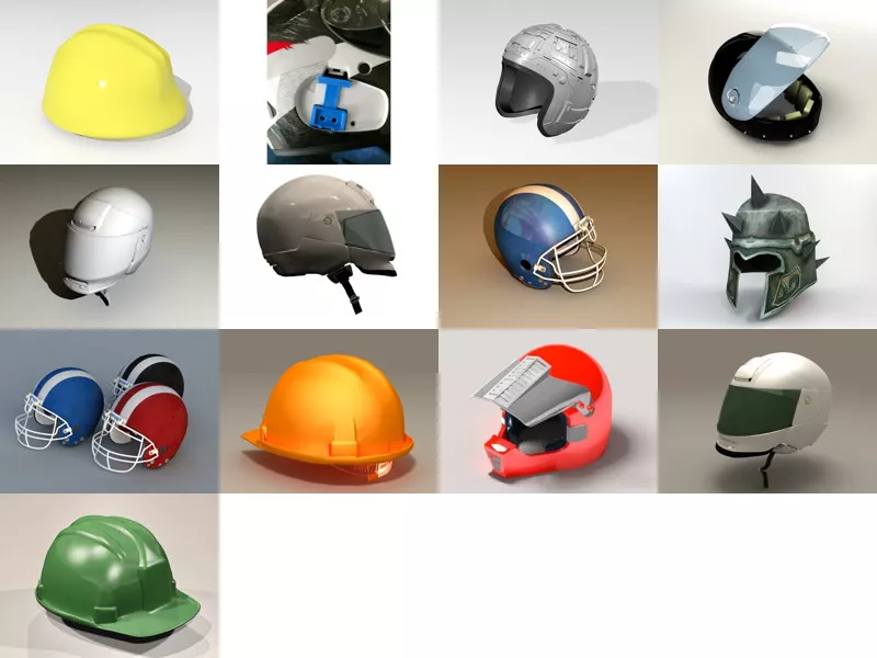 Top 13 Helmets 3D Models Most Recent 2022