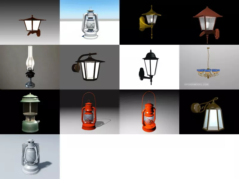 Top 13 Lanterns 3D Models Most Recent 2022
