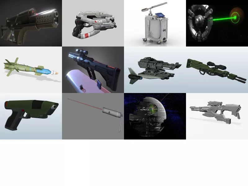 Top 13 Laser 3D Models for Free Newest 2022