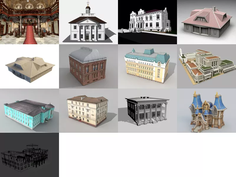 Top 13 Mansion 3D Models Resources Newest 2022