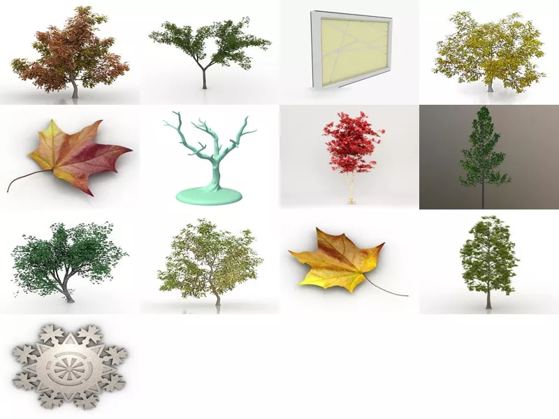 Top 13 Maple 3D Models Stuff Newest 2022