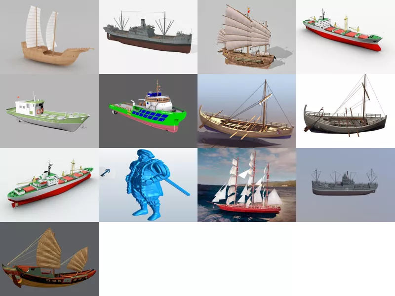Top 13 Merchant 3D Models Newest 2022